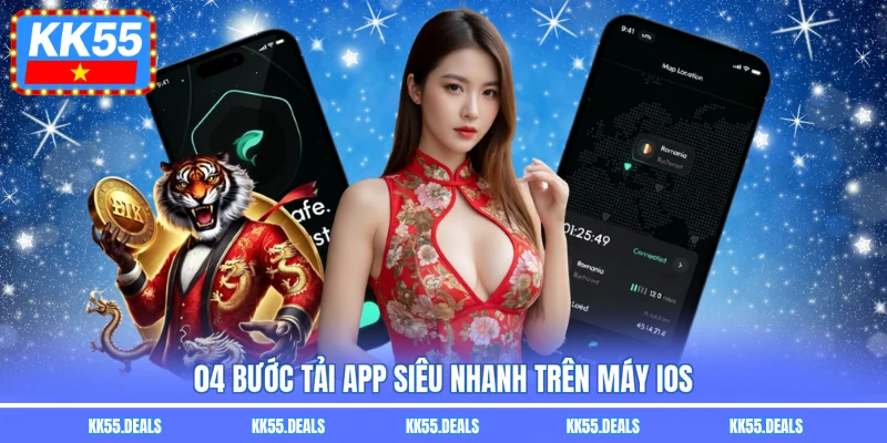 04 bước tải app siêu nhanh trên máy IOS