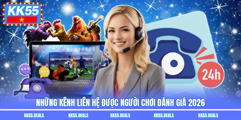 Những kênh liên hệ được người chơi đánh giá 2026