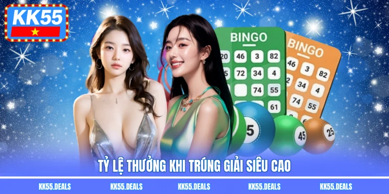 Tỷ lệ thưởng khi trúng giải siêu cao